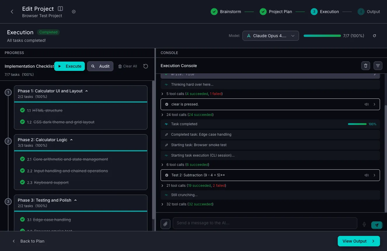 Projects — Snippbot UI
