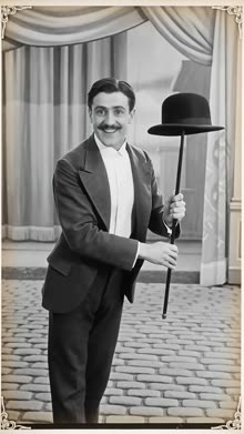 silent film style